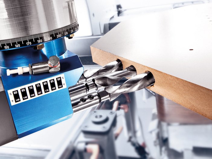 Services for products for machining of wood and composites